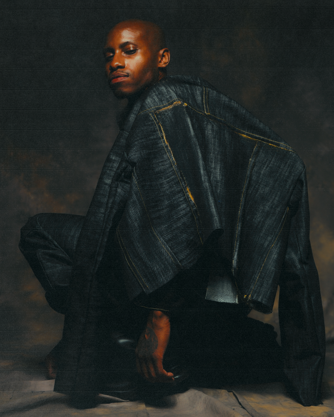 Pocketed demin jacket